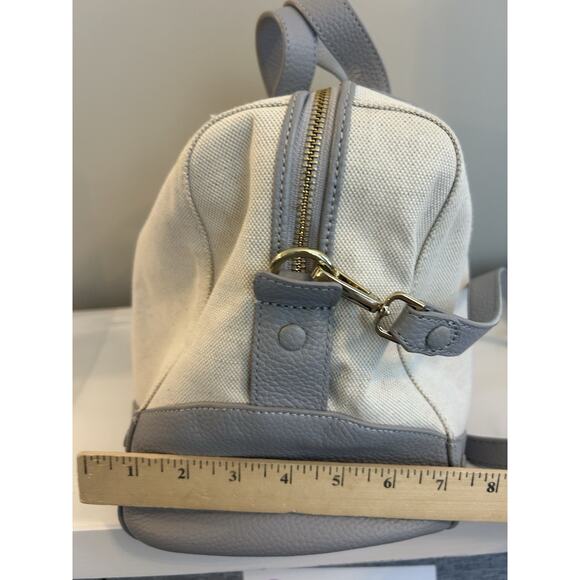 Neely and Chloe x Anthropologie $428 The Weekender Bag Gray Carryall *spot* - Picture 14 of 14